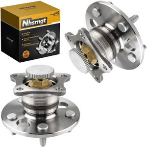 Pair 512310 Rear Wheel Bearing Hub Assembly Fit for Toyota Camry 1997-2001, Avalon 1995-2004, Solara 1999-2003, for Lexus ES300 1992-2001, RX300 1999-2003 Non-ABS 5 Lugs