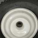 15x6.00-6 Rubber Lawn Mower Tire and Wheel, 2 Pcs Replacement 15x6-6nhs Riding Mowers Lawn Tire and Wheel with Bearing Bore 3/4", 3" Centered Hub