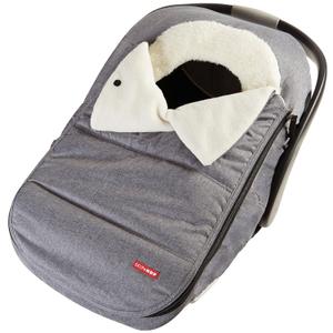 Skip Hop Winter Car Seat Cover, Stroll & Go, Heather Grey 16x3x27 Inch (Pack of 1)