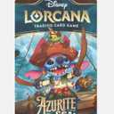 Disney Lorcana Trading Card game 12 Random Game Cards Azurite Sea (3 Pack)