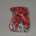 AUROTH Heavy Duty Bungee Dog Leash for Large Breed Dogs, No Pull for Shock Absorption with Car Seat Belt, 2 Padded Handles 4.5Foot 6Foot Training Dog Leash Red