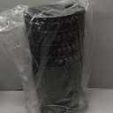 JiatuA Small Trash Can Plastic Wastebasket Round Garbage Container Bin for Bathroom, Kitchen, Bedroom, Home Office, College Dorm, Black 4 Pack