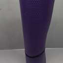 All Purpose 1/4-Inch High Density Anti-Tear Exercise Yoga Mat with Carrying Strap, Multiple Colors (Purple)