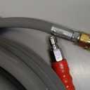 RIDGE WASHER Pressure Washer Hose 50 Feet X 3/8 Inch for Hot and Cold Water, with M22 14 mm to 3/8 Inch Quick Connect, 4000 PSI