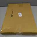 Sliding Under Desk Laptop Mount Shelf with Air Vents 16.3" W x 12" D Metal Under Desk Slide Out Tray Laptop Storage Tray for Home Office Standing Desks Workstations Cabinet Gaming