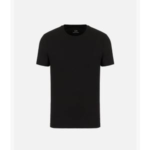 AX Armani Exchange Men's Solid Colored Basic Pima Crew Neck S