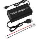 48V 20A LiFePO4 Battery Charger 58.4V Lithium Battery Smart Charger with Anderson Connector and Anderson to M8 Adapter Cable,for Lithium LiFePO4 Deep Cycle Rechargeable Batteries of Car Truck Boat RV