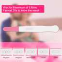 Pregnancy-Test Sticks-HCG Pink-Clear Early-Detection 3Count in 30 Seconds Individually Wrapped