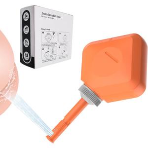 Portable Bidet for Toilet or Travel Handheld Bidet for Postpartum Perineal Care,Hemorrhoid Treatment,and Baby,Elderly,Sprayer,Bio, Personal bidets (Orange)