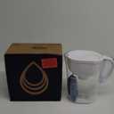 Brita Metro Water Filter Pitcher with SmartLight Change Indicator, BPA-Free, Replaces 1,800 Plastic Water Bottles a Year, Lasts Two Months, Includes 1 Filter, Small - 6-Cup Capacity, White