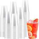 Lamosi 300 Count 16 oz Plastic Cups, Clear Plastic Cups Disposable, Plastic Drinking Cups Bulk for Party, Events