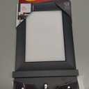 Command Dry Erase Message Center, Slate, 1-Message Center with Key Hooks, 8-Medium Strips (HOM24DEBS-ES), Great for Dorm Decor