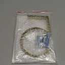 VONDERSO 6 Inch Floating House Numbers for Outside,Modern Metal Address Number 5,Durable Weather-Resistant Gold Powder Coated Finish,No Fading (Gold)