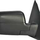 Dependable Direct Passenger Side Mirror Fits Ford F-150 2004, 2005, 2006, 2007, 2008 – Power Remote, Non-Heated, Non-Folding and Unpainted – Right Rear View Door Mirror OEM Replacement Parts FO1321233