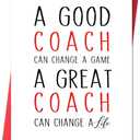 3 x Beixian Funny Thank You Coach Card for Men Women, 5x7 inches
