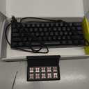CHONCHOW Mechanical Keyboard 61 Keys Gaming RGB USB Wired Red Switch Programmable Ultra-Compact Keypad Compatible with Windows 7/8/10 iMac Xbox one X Ps4(Black,red Switch)