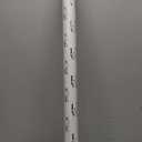LeZakaa Reversible Wedding Wrapping Paper Roll, Love with Ring & Plaid Design Silver Foil for Wedding, Engagement, Bridal Shower, Anniversay, Large Roll, 30 inches x 32.8 Feet (92.9 sq.ft.)