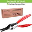 Toolwiz Automobile Hose Removal Pliers, Auto Fuel, and Vacuum Line Tube Hose Remover Pliers, Separator Tools Pipe Repairing Tool for Marine, Oil, Hosepipes Vehicle
