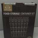 Chef's Path Airtight Food Storage Container Set with Lids - Superior Variety Pack of 36 for Kitchen & Pantry Organization, BPA Free Kitchen Storage Containers for Cereal, Flour & Sugar