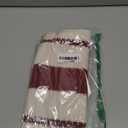 Artoid Mode Red Farmhouse Woven Rustic Table Runner, Seasonal Holiday Hollow Kitchen Dining Table Decoration for Home Party Decor 12x90 Inch