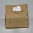 PROFLEX SpareSpecs Reading Glasses (value 5 pack) - lightweight, impact resistant, scratch resistant, bendy, flexible, anti-slip, unisex (mens + womens) (Oval; BLK; +3.5) (Black)