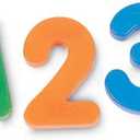 Learning Resources Jumbo Magnetic Numbers, Whiteboard Classroom Accessories, Number Recognition, Counting Skills, Set 36, Ages 3+
