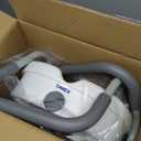 Carex E-Z Lock Raised Toilet Seat With Handles, 5" Toilet Seat Riser with Arms, Handicap Raised Toilet Seat For Seniors and Elevated Toilet Seat (1 Count (Pack of 1))