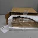 Bshine Nativity Scene Christmas Decoration with LED Lights, Wooden Stable Decor 13.6x11.4 Christmas Indoor Nativity Sets & Figures Holy Family Angel Holiday Home Tabletop Display