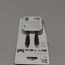 GE 87618 6-Feet Digital Optical Cable with Toslink Plugs, Black