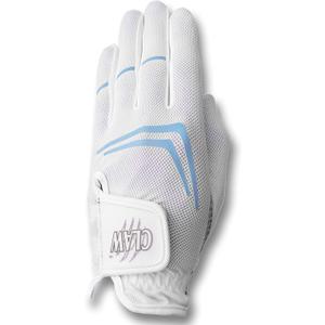 CaddyDaddy Claw Golf Gloves for Women Lasts 3-5 Times Longer Than Leather | Flex-Mesh Design for Cool Ventilation Silicone-Web Coating for Maximum Grip Unmatched Durability and Comfort Machine-Washable (White, S)