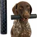 Monster K9 Virtually Indestructible Stick Dog Toy - Lifetime Replacement - Durable for Aggressive Chewers - Safe Non-Toxic Natural Rubber - Chew Tug Fetch - Tough Heavy Duty -, USA Made, 9" x 2"