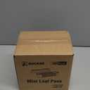 Ruckae 100 Pack Mini Loaf Pans with Lids and Spoons Disposable Aluminum Tin Foil Pans Rectangle Mini Loaf Cake Pan for Baking,Party,Picnics,Gifts (Gold)