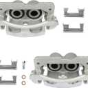 Autoround Brake Caliper fit for 1999-2013 Chevy, GMC, Cadillac, Hummer - Tahoe/Yukon/Escalade/Silverado 1500 / Sierra 1500 / Express 1500, Left and Right Side, Replacement # 18B4728 18B4729