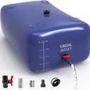 400L/106 Gal Water Bladder, Water Tank with 3 Connectors and Overflow Kit