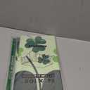 St Patricks Tablecloth for Rectangle Tables, 3 Pack Disposable Plastic 54" x 108" St Patricks Day Decorations, Shamrock Patterned Spring St Patrick's Party Table Cloth for Dining Room Kitchen Decor