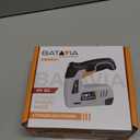 BATAVIA Electric Staple Gun, 2-in-1 Cordless Brad Nailer & Stapler Kit with 2000Pcs Nails & Staples, 4V Lithium-ion Rechargeable Nail Gun for Upholstery, Wood Working, DIY Home Projects