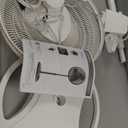 Lasko 2520 Oscillating Stand Fan,White 16 Inch
