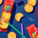 RITZ Peanut Butter and Cheese Sandwich Crackers Variety Pack, Lunch Snacks, 32 Snack Packs (6 Crackers Per Pack) (EXP 02/13/26)