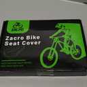 Zacro Bike Seat Cushion - Gel Padded Bike Seat Cover for Men Women Comfort, Extra Soft Exercise Bicycle Seat Compatible with Peloton, Outdoor & Indoor Bike Saddles (Black)