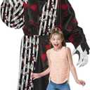 Towering Terror Clown, 2-in-1 Halloween Costume & Decor