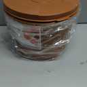 Premium Kimchi, Sauerkraut Container Probiotic Fermentation with Inner Vacuum Lid Round (0.4 gal/ 1.5L)
