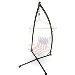 Backyard Expressions Hammock Swing Stand for Indoor/Outdoor, Heavy Duty Hanging Chair Stand