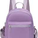 Etercycle Mini Backpack Purse for women, Small Backpack Purse, Shoulder Bag for Travel (Purple)