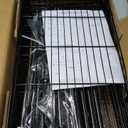 REGILLER 6 Wire Shelving Steel Storage Rack Adjustable Unit Shelves for Laundry Bathroom Kitchen Pantry Closet(Black,11.7" D x 21.4" W x 63" H)