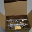 GvvooHome Dimmable Edison Bulbs, 2700K Warm White, 6W Equivalent to 60 watt E26 LED Bulb, ST58 Vintage Light Bulbs, 600LM, 90+ CRI, E26 Base, Clear Glass, 6 Pack