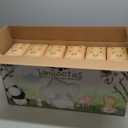 Bamboo Baby Diapers, Totally Chlorine Free for Sensitive Skin for Newborns to XXL. Hypoallergenic & Non Toxic Eco Friendlier Plant-Based Materials. TCF Medium Size 2 to 3 Diapers (192 ct)