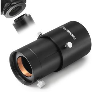 Astromania Telescope Camera Adapter, 2 Inch Extendable Photo Adapter Metal Telescope Accessories for Prime-Focus or Eyepiece-Projection Astrophotography Extended Cylinder for Astronomy Telescopes
