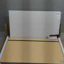 4 Pcs Foamed PVC Wire Shelf Liner/Cover, Waterproof Wire Rack Shelving Mat for Closet, Pantry, Kitchen, Bathroom Cabinet Organization, 24x12inch, 0.31inch Thick (Faux Wood)