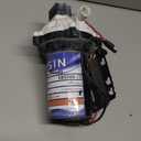 12V Pump, 5.5GPM Diaphragm Water Pump, 60Psi 1/2MNPT Connection,Self Priming Up to 10 Feet .Ideal for Sprayer and Pressure Washing (White)