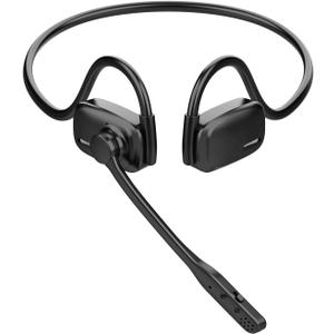 Open Ear Bluetooth Headset with Mic for Truckers Work Calls Running